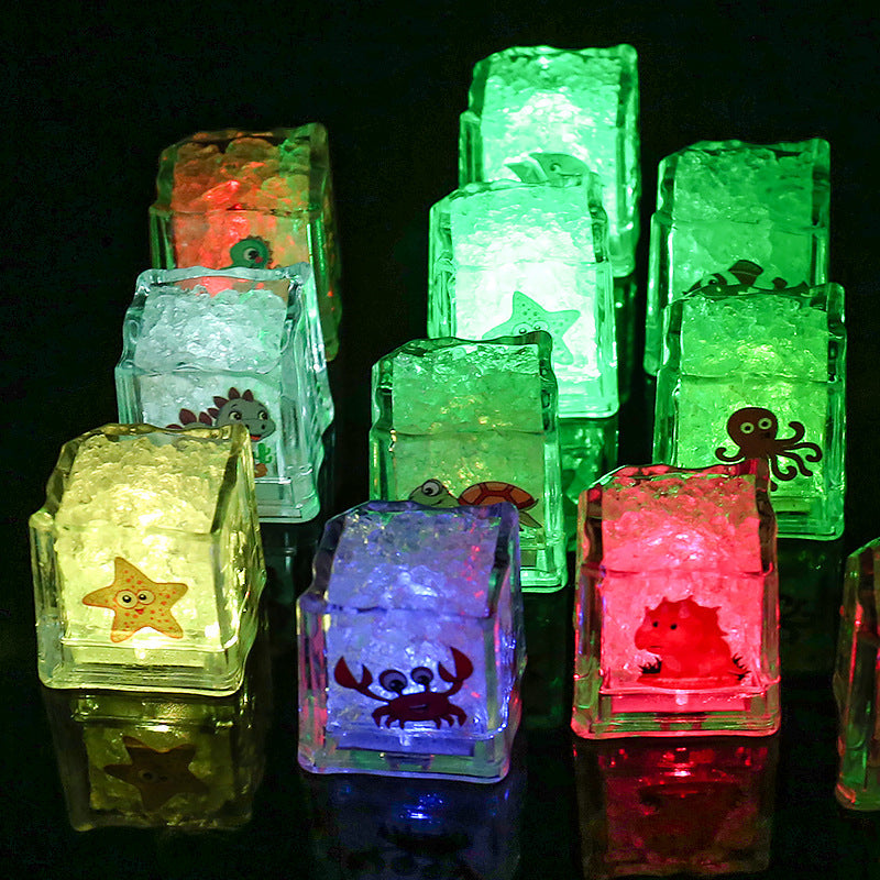 Pack de glaçons lumineux LED avec piles incluses