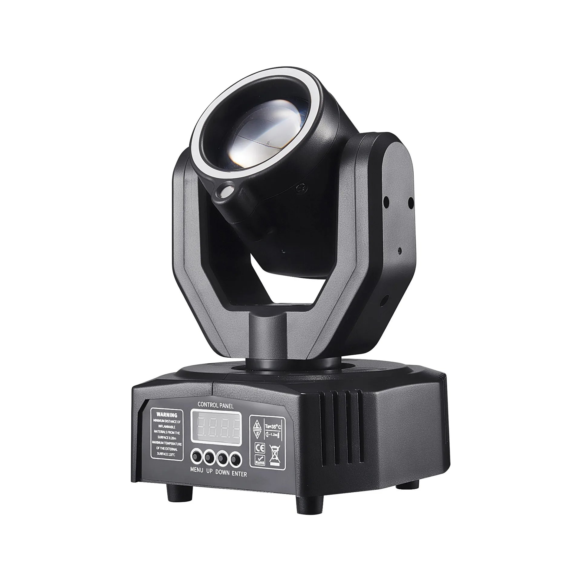 Kompakter Moving Head Projektor mit DMX-Steuerung