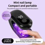 Kompakte UV/LED-Lampe für schnelles Trocknen von Gellacken