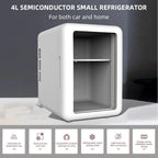 Mini-Schönheitskühlschrank 4L – Warm & Kalt – Für Auto & Zuhause – Ideal für Kosmetika