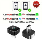 2-in-1 CarPlay- und Android Auto-Adapter