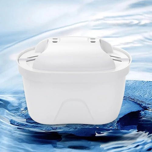 Ersatzfilterkartusche für Wasserfilter – Gegen Fluorid & Chlor – Kompatibel mit Karaffen & Wasserhähnen