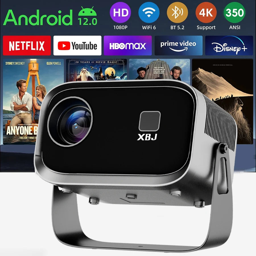 Mini 4K Projektor Wand Tragbarer 4K Projektor – WiFi 6