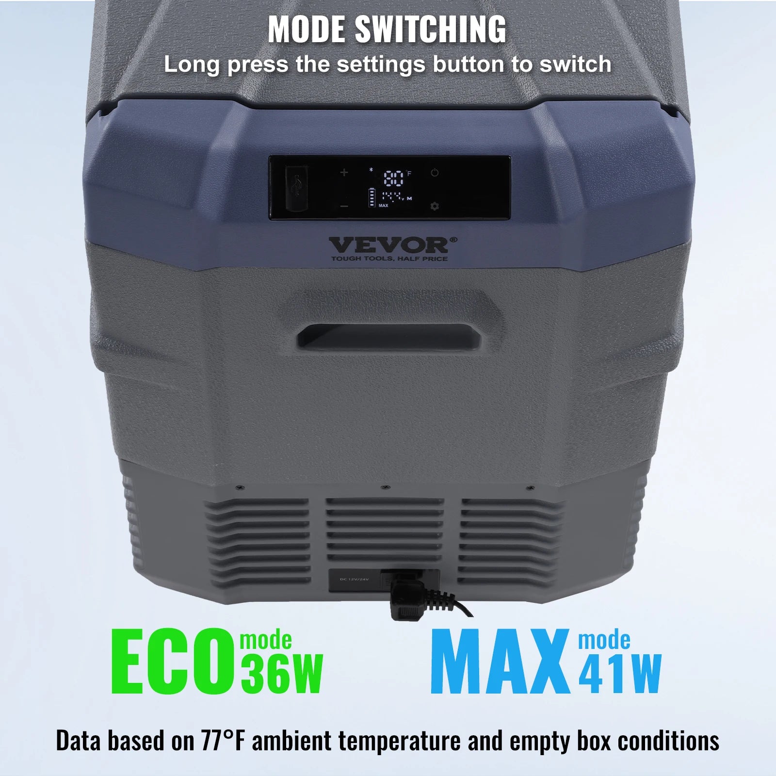 Le réfrigérateur portable SucceBuy offre des capacités de 30, 37 et 45 litres