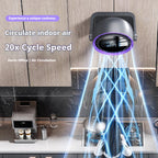 Wiederaufladbarer Tischventilator 4000mAh mit Fernbedienung